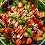 Discover the delightful Strawberry Basil Chicken Salad, a refreshing fusion of sweet strawberries, aromatic basil, and juicy chicken. Perfect for health enthusiasts and foodies, this salad combines nutritious ingredients like mixed greens, goat cheese, and a tangy homemade balsamic vinaigrette. Ideal for both lunch and dinner, this easy-to-follow recipe ensures a balanced and flavorful meal. Explore this guide to learn how to prepare, assemble, and enjoy this nutritious and versatile salad.