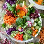 close-up photo of vegetable salad